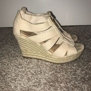 Tan wedges